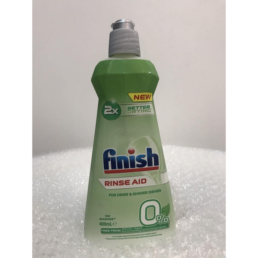 Nước bóng Finish Eco 0% 400ml (chất trợ xả)