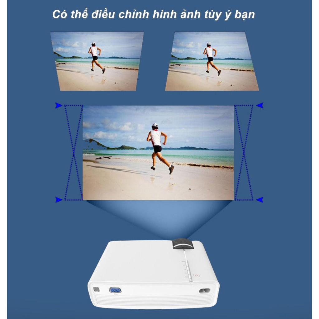 Máy chiếu led mini YG-400 PLUS LED PROJECTOR - Độ phân giải 1080x720P