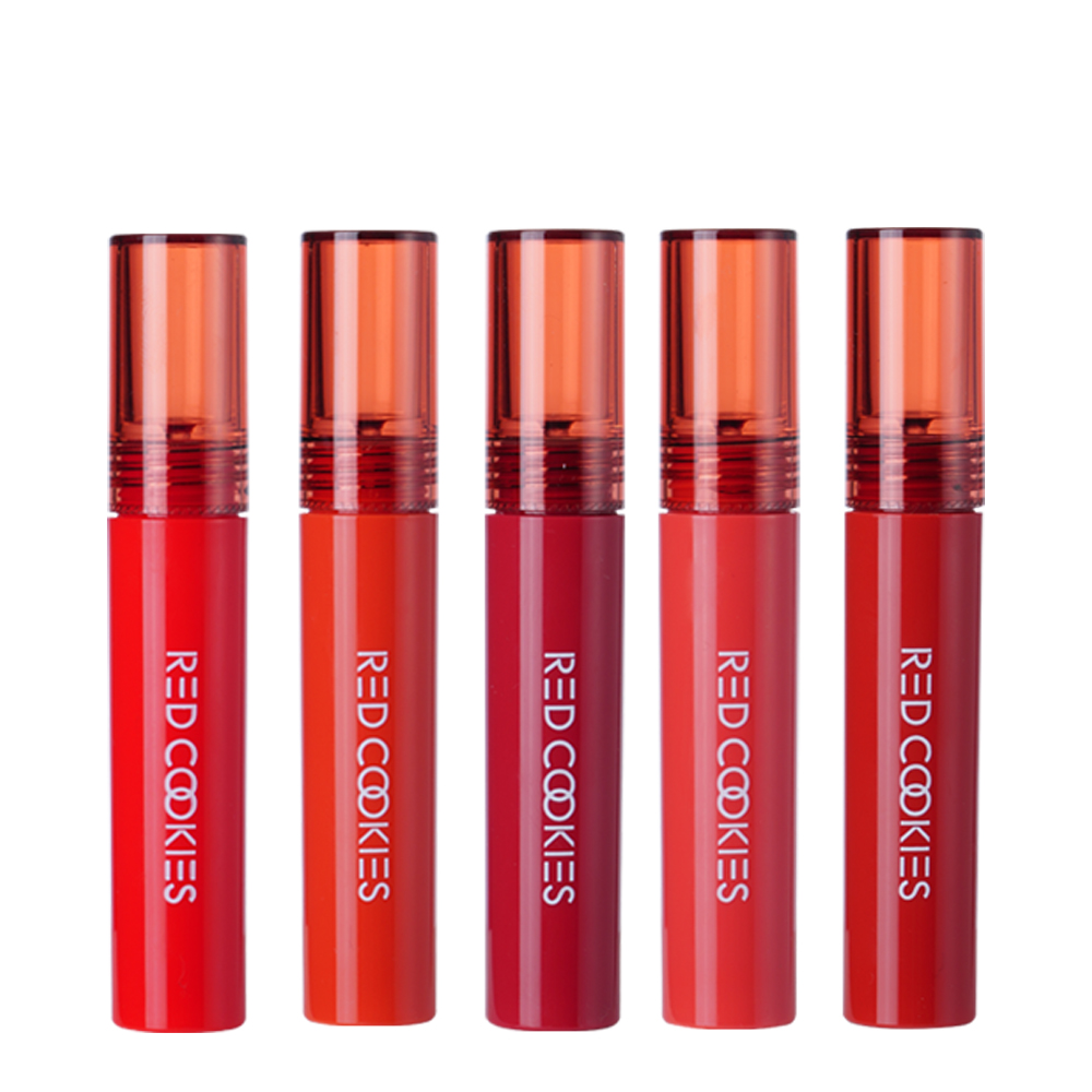 Son Bóng Red Cookies Glow Water Wrap Tint Hàn Quốc Màu W5 - Đỏ Gạch