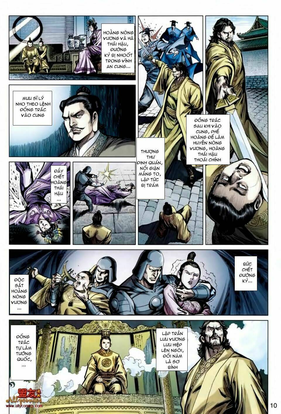 thiên tử truyền kỳ 7 - tam quốc kiêu hoàng chapter 21 8