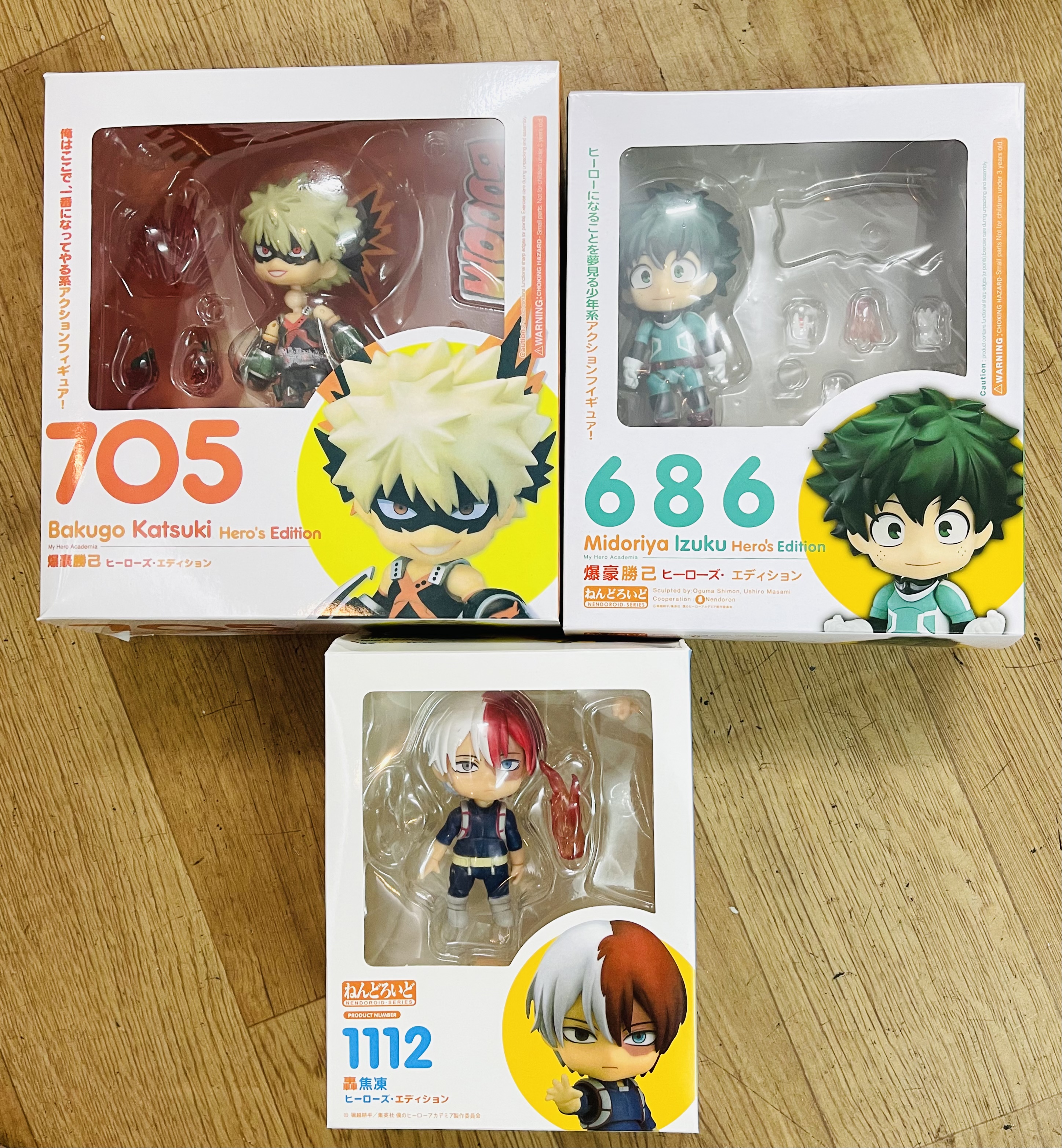 Mô hình Nendoroid My hero Academia/ tượng figure anime học viện anh hùng