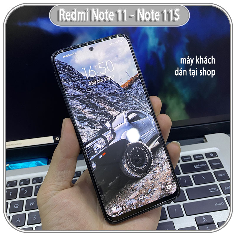 Bộ 2 kính cường lực Gor cho Xiaomi Redmi Note 11 - Note 11S, trong suốt cạnh bo 2.5D - Hàng nhập khẩu