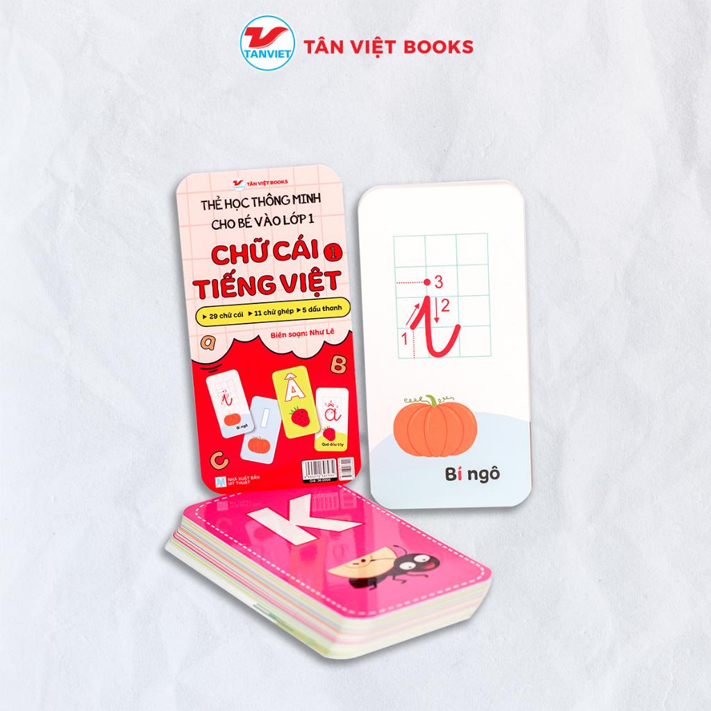 Bộ thẻ học thông minh Cho bé vào lớp 1 - Bản Quyền
