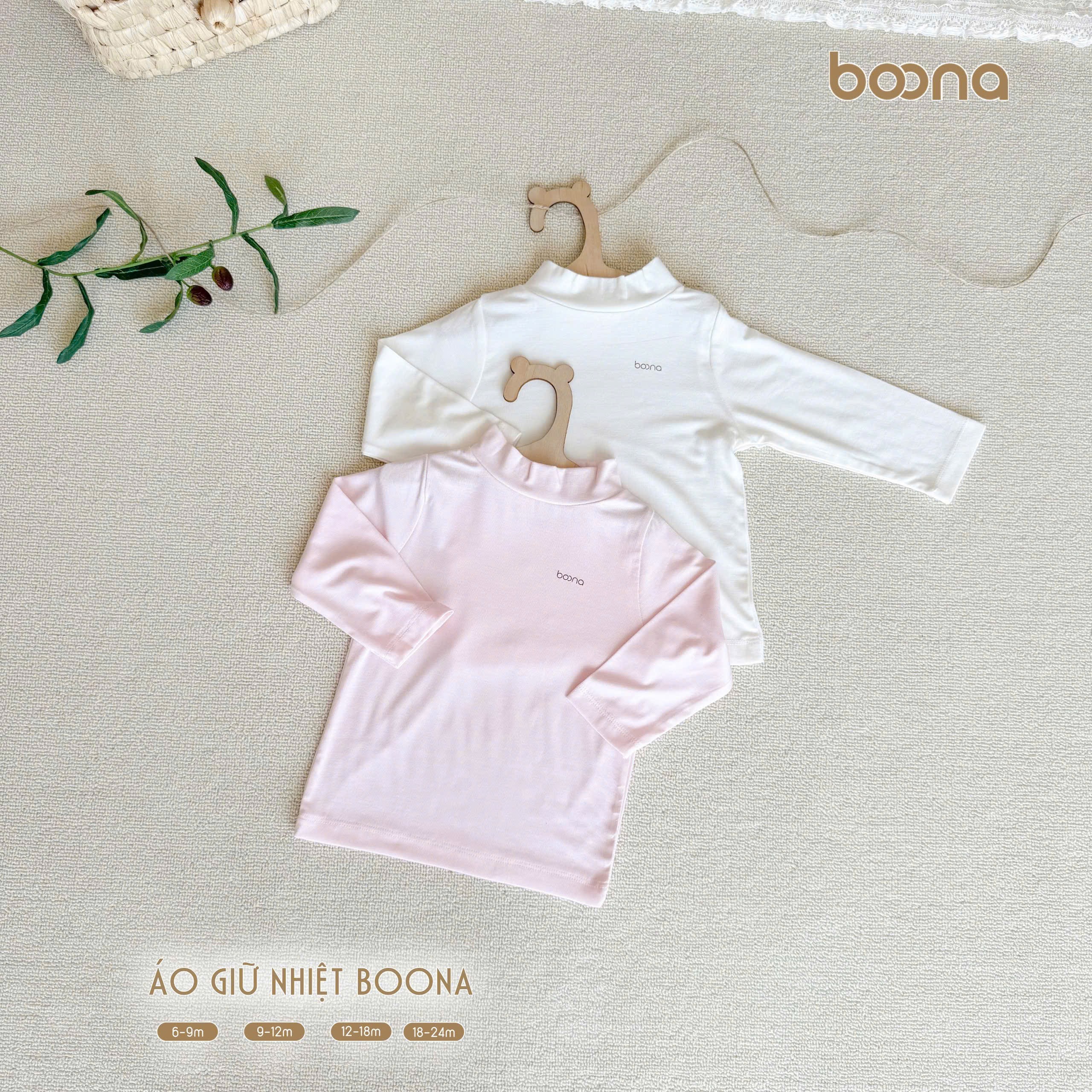 Áo giữ nhiệt Boona cho bé