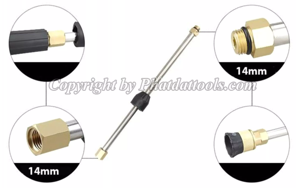 Ông nối súng dài của máy rửa xe