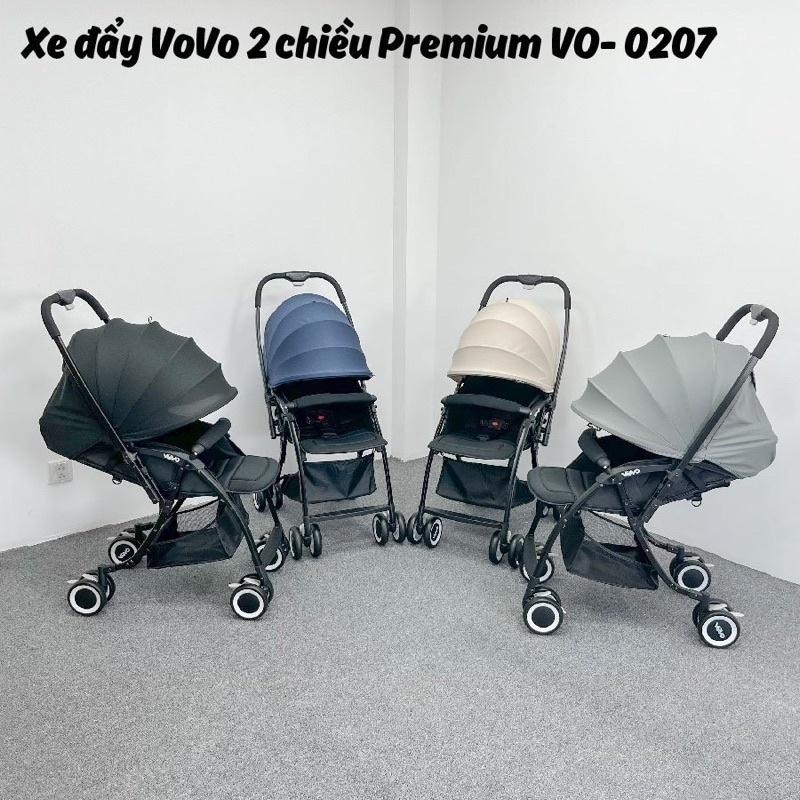 Xe đẩy Vovo 2 Chiều Premium Vo-0207 Bản Nâng Cấp Mới Nhất 2023