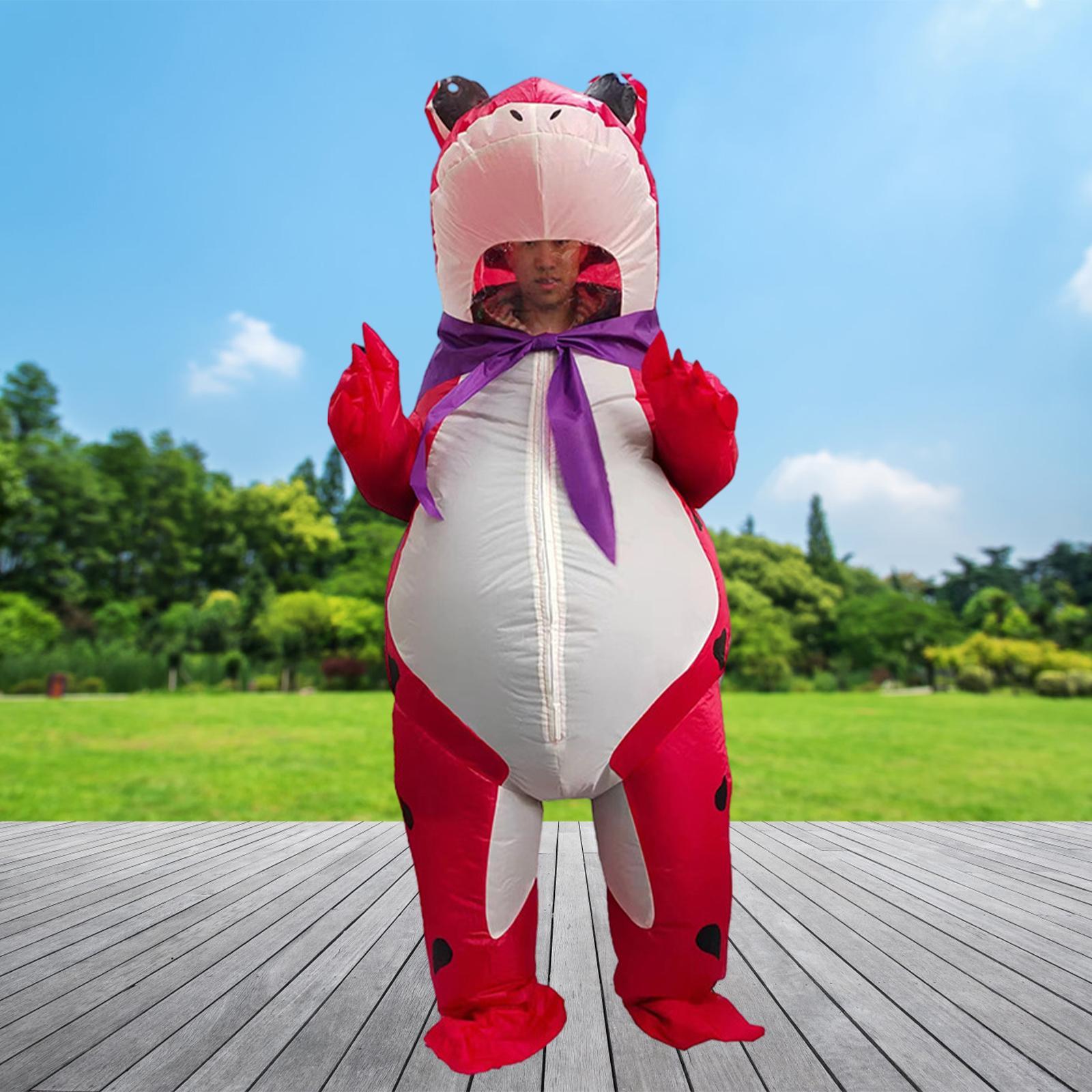 Frog Inflatable Costume Soft Practical Role Play for Holiday Halloween Party