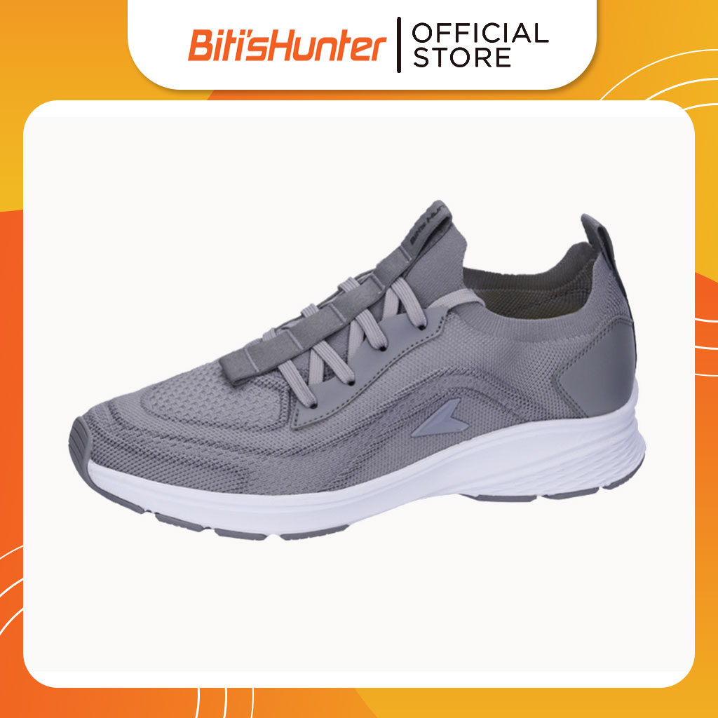 Giày Thể Thao Nam Biti's Hunter Core Festive 3D-Liteknit Grey DSMH07800XAM (Xám)