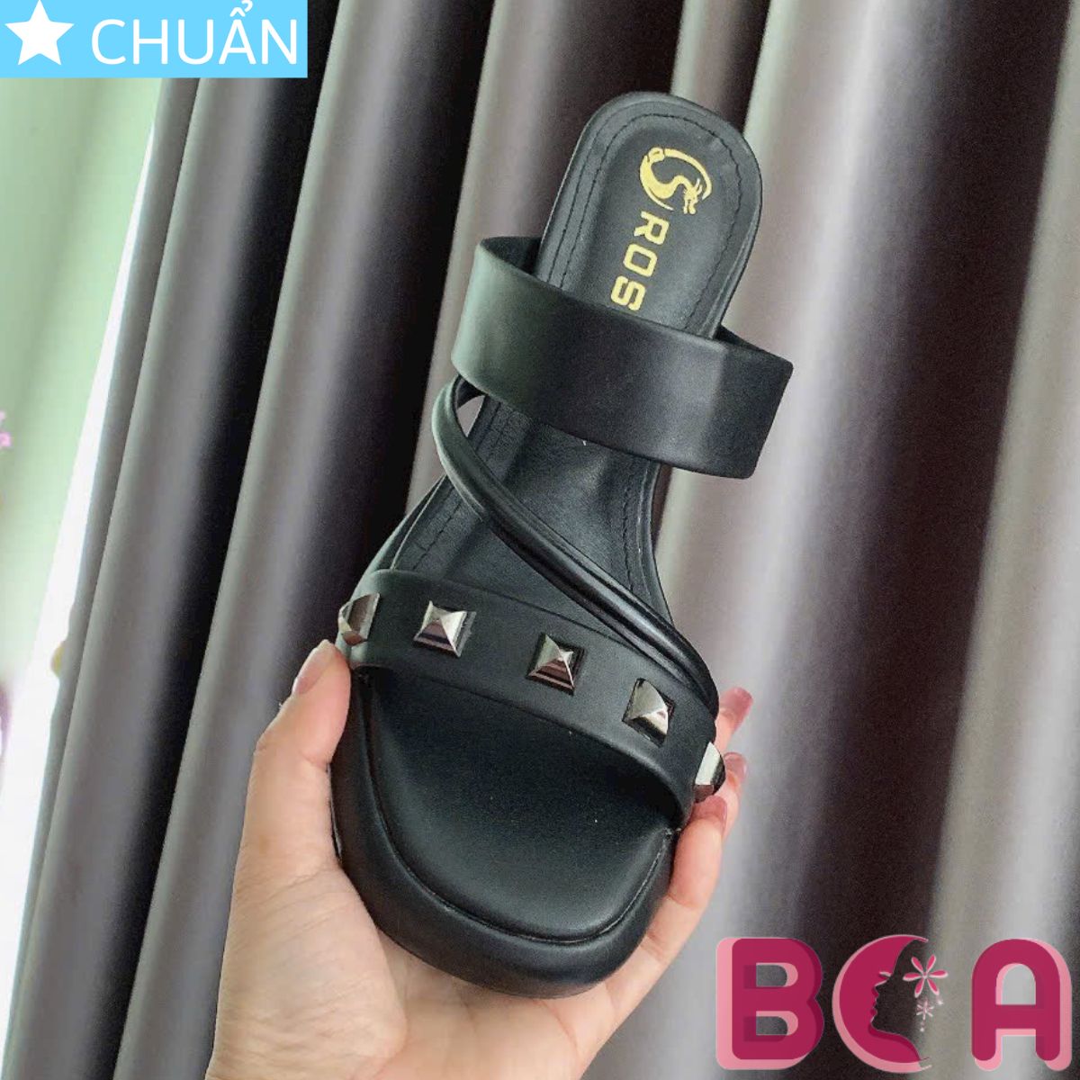 Sục nữ hở mũi cao cấp 6 phân RO659 ROSATA tại BCASHOP thiết kế năng động kết hợp chất liệu êm ái giúp mang thoải mái, tự tin