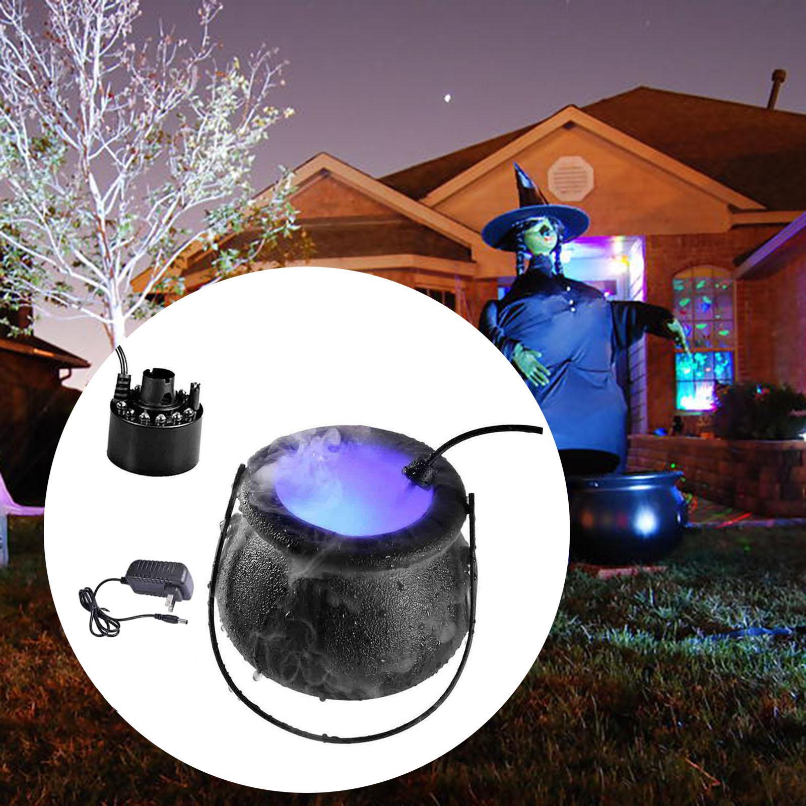 Halloween  Mister and Witch Bucket US 110V Plug for Vase Basin