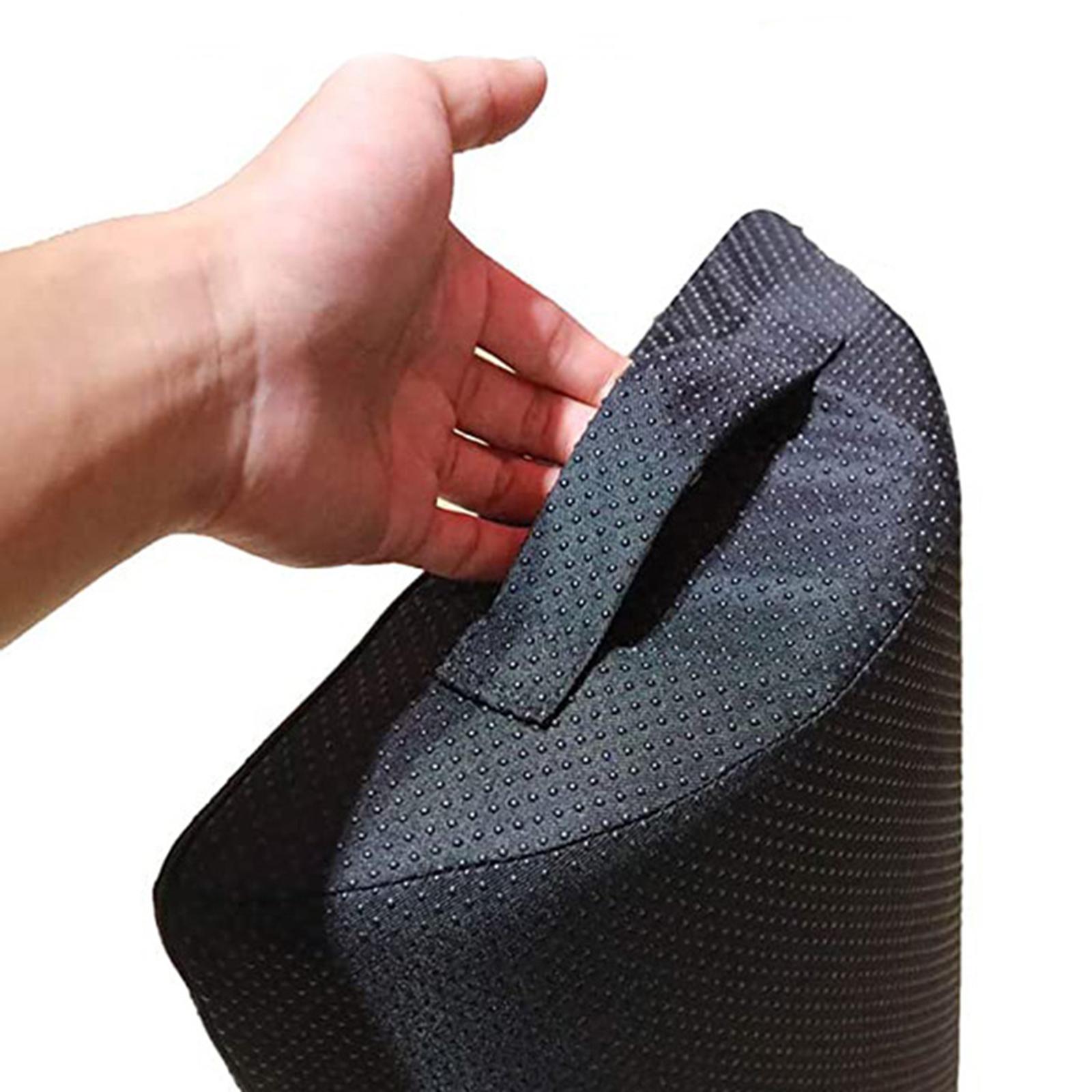 Foot Rest Pillow Cushion Travel Office Home Leg Up Footrest