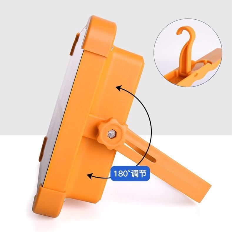 Đèn tích điện 300W siêu sáng sử dụng năng lượng mặt trời hoặc sạc điện đèn xách tay đa năng chống nước