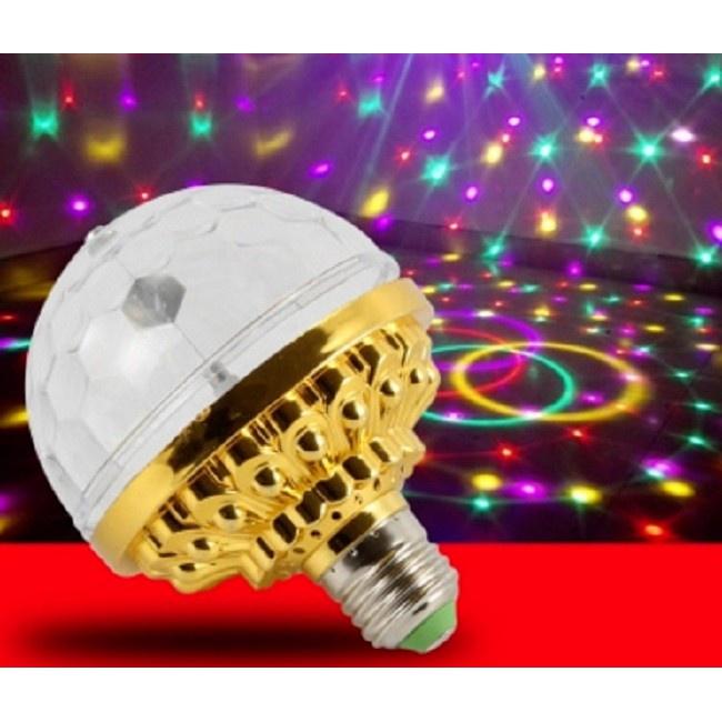 Đèn Led Xoay 7 Màu Sân Khấu Vũ Trường, Nhấp Nháy Theo Nhạc