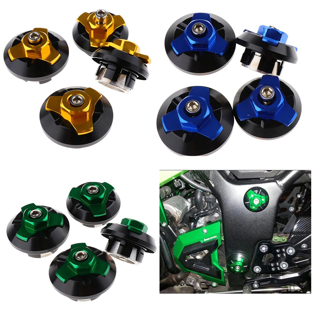 Motorcycle Frame Fairing Bolt Hole Cap Cover Plug For Kawasaki NINJA250/Z250