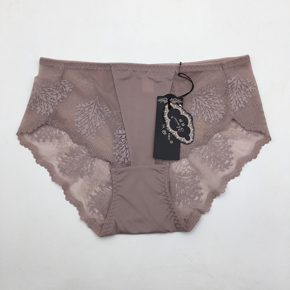 Quần lót nữ ren pha cotton lạnh mềm mại, nâng mông, kháng khuẩn,co giãn 4 chiều, ôm sát cơ thể cao cấp