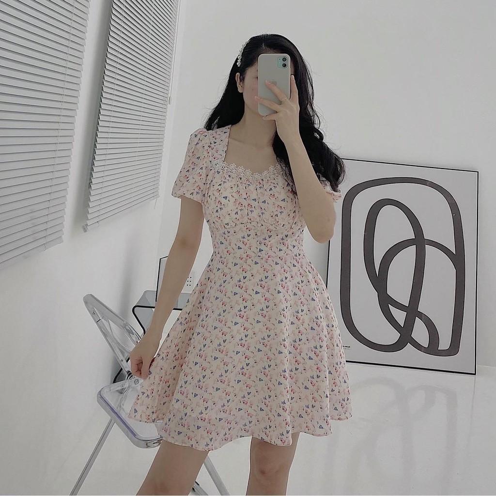 Đầm ren cúp ngực