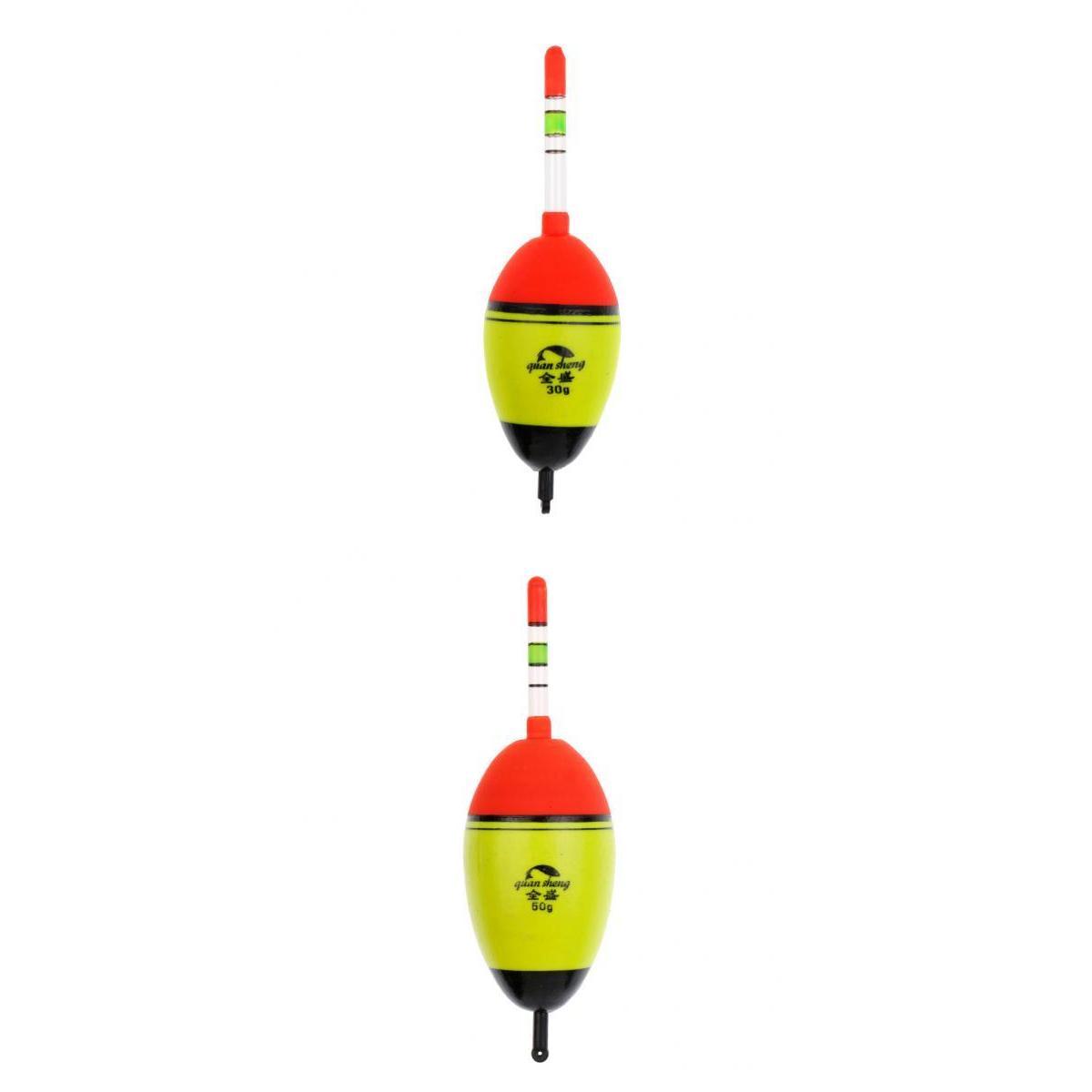2pcs Professional Luminous Lighting Fishing Float Bobber Sea Rock Fishing Tool