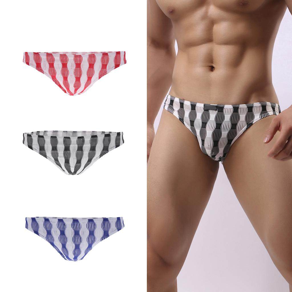 Men Sexy Fashion Boxers See Though Underwear Mens Pants Undies Thong ,26-35inch