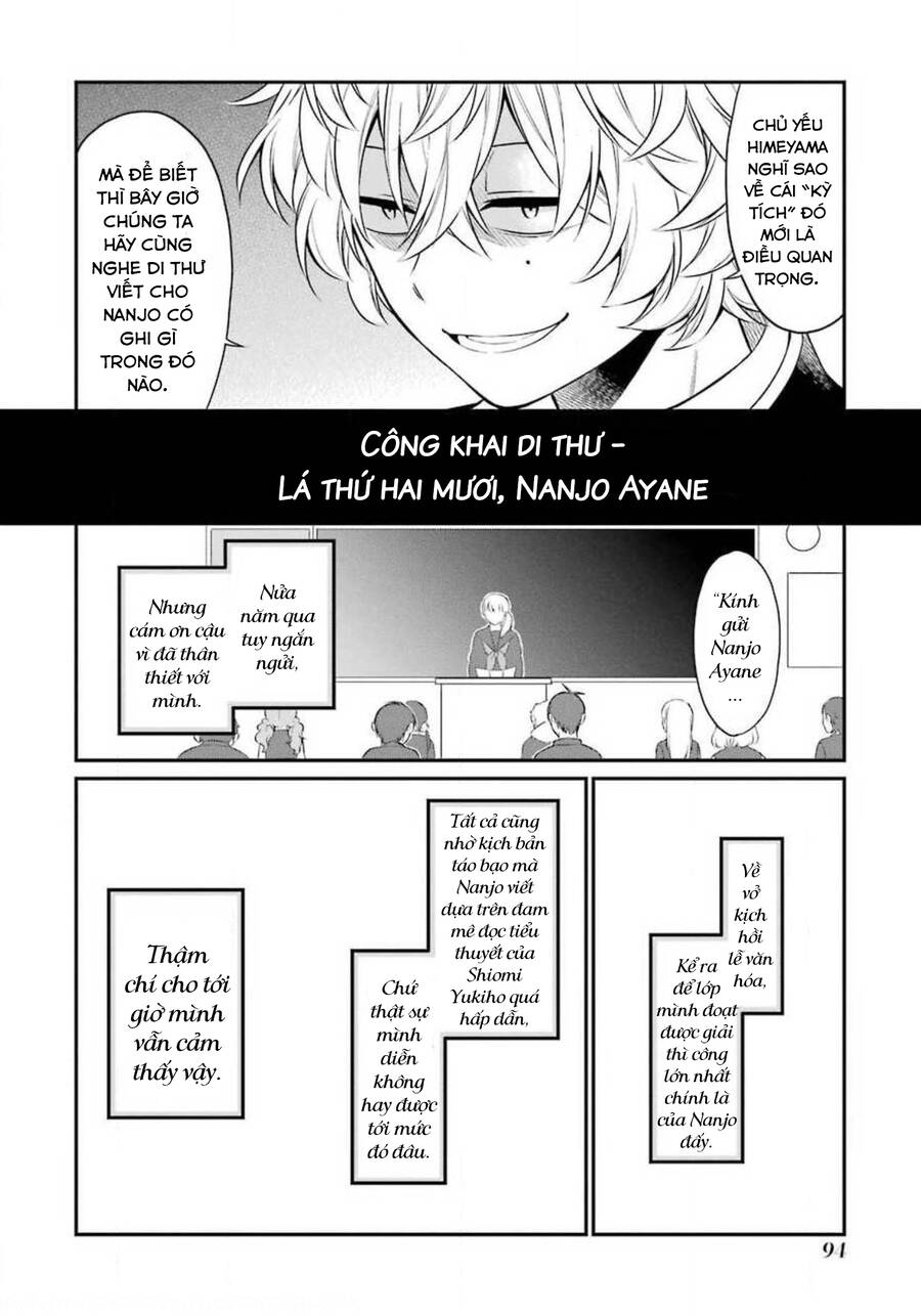 di thư trên bàn chapter 30 20