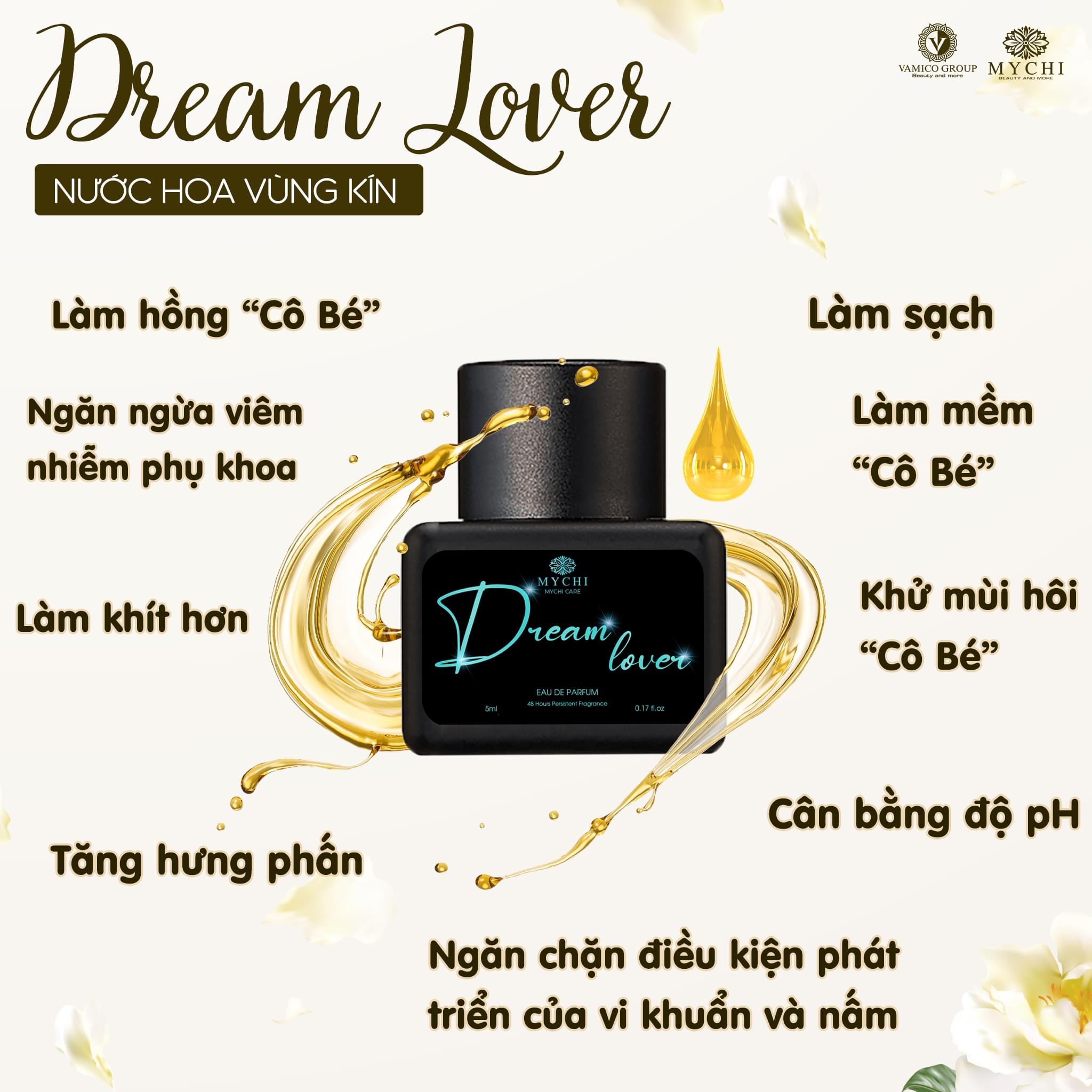 Nước Hoa Cô bé Thương Hiệu Mychi (Dream lover) lưu hương 48h gợi cảm quyến rũ