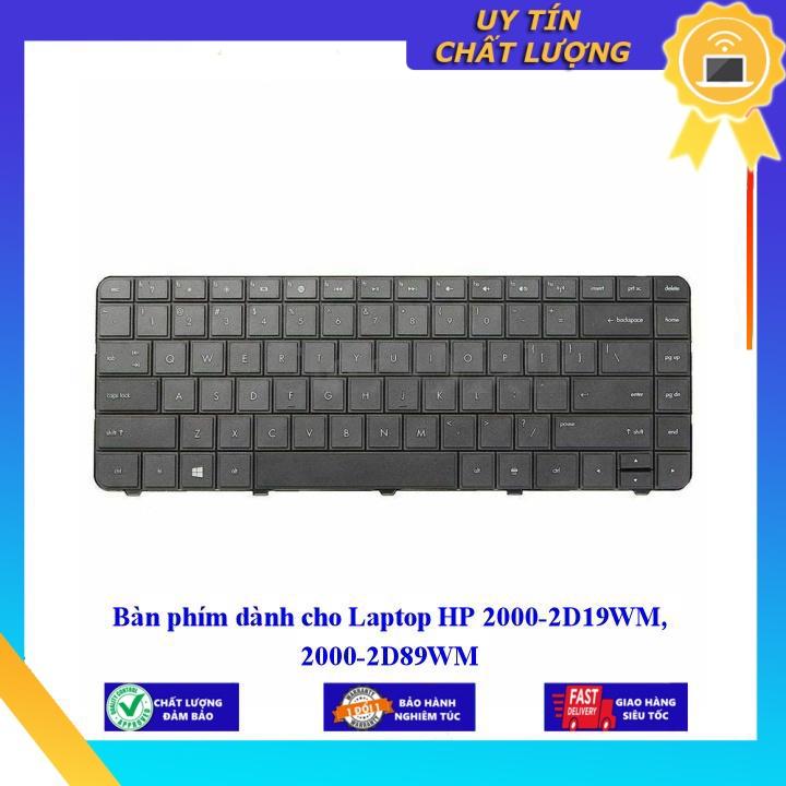 Bàn phím dùng cho Laptop HP 2000-2D19WM 2000-2D89WM - Hàng Nhập Khẩu New Seal