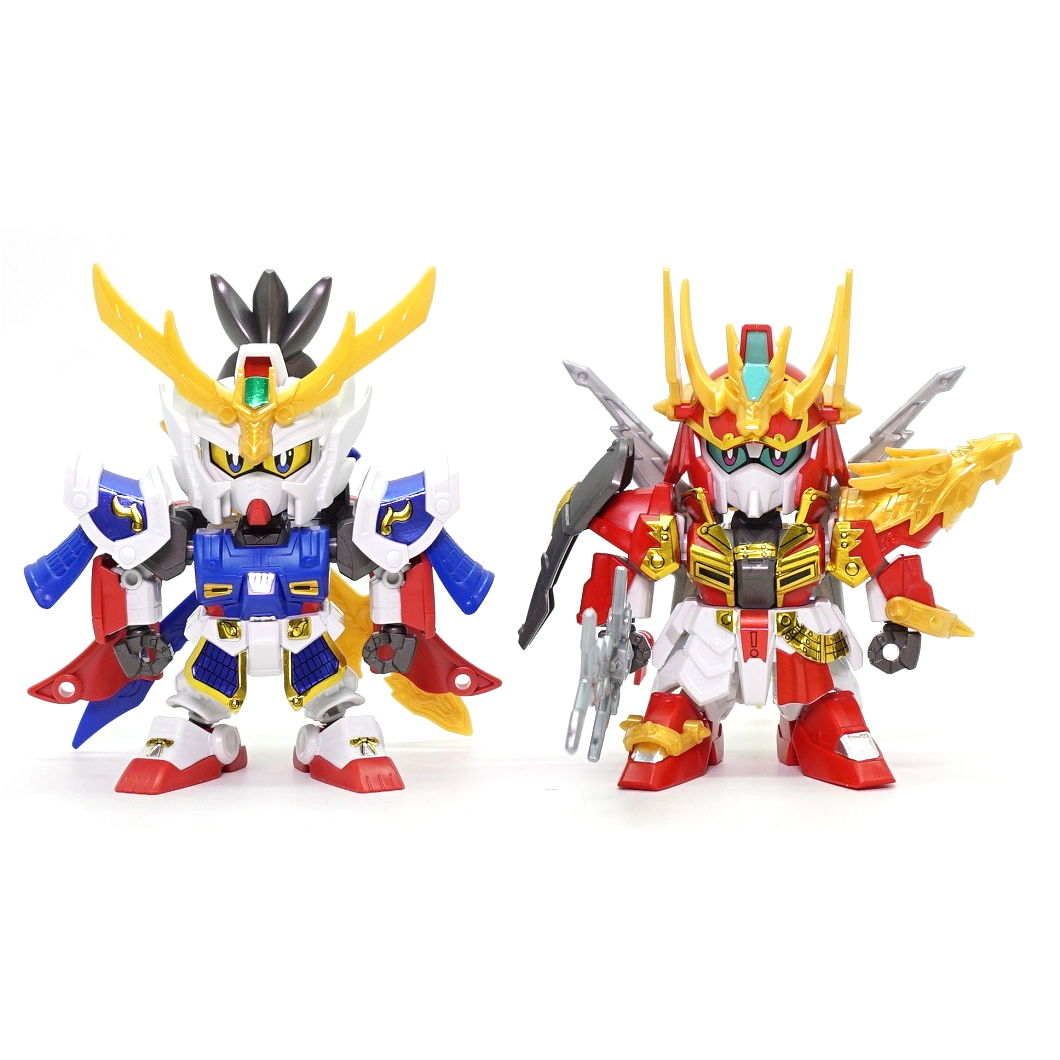 [Kết hợp] Gundam Lưu Bị và Gundam Trương Phi - Combo 2 bộ Đồ Chơi Lắp Ráp Gundam Tam Quốc trang trí sưu tầm