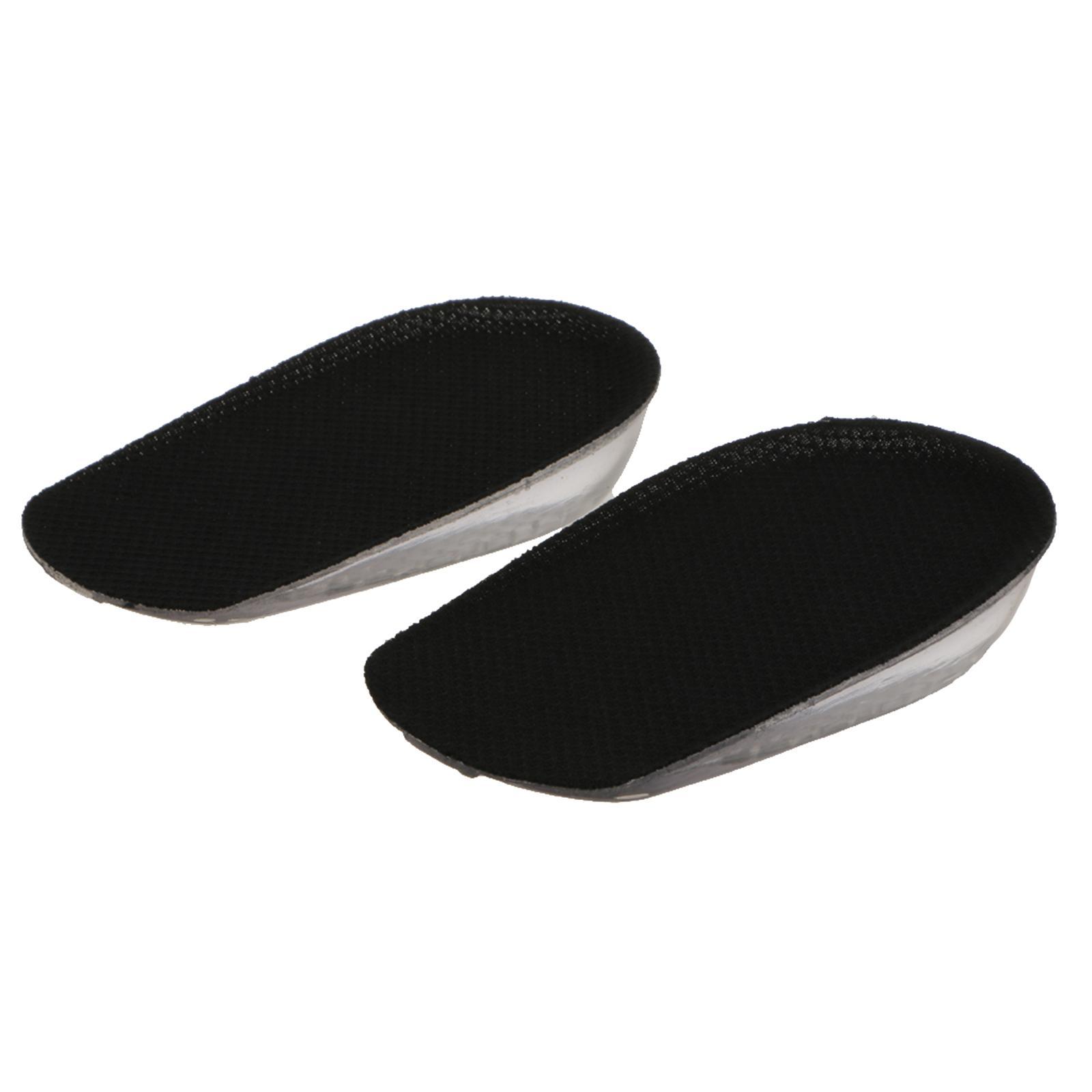 Invisible Height Increase Shoes Inserts Insoles Pads Lifts 3.5cm - Black,