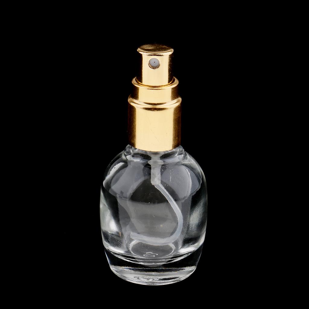 Travel Empty Glass Essential Oil Perfume  Spray Bottles 10ml 6ml
