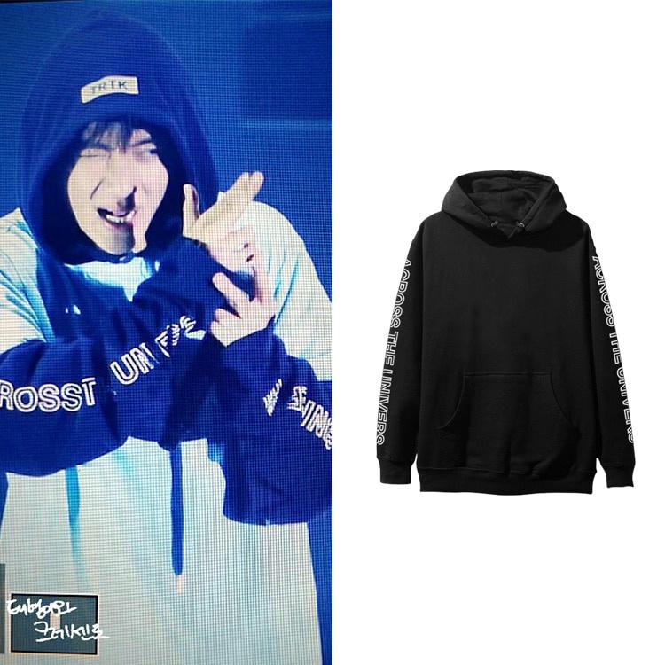 K Pop Kpop Kpop Quần Áo Nam/Nữ Áo Hoodie Dài Tay Áo Nỉ Chui Đầu Áo Nữ Harajuku Dạo Phố Hông hợp Trùm Đầu Cao Cấp