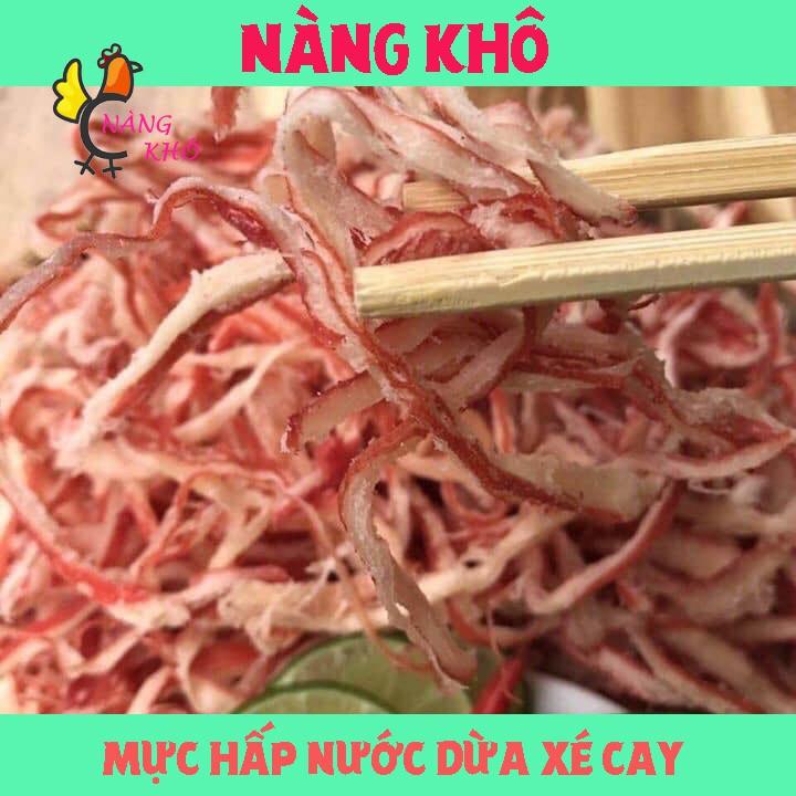 300Gr Mực hấp nước dừa xé cay loại ngon | Nàng Khô