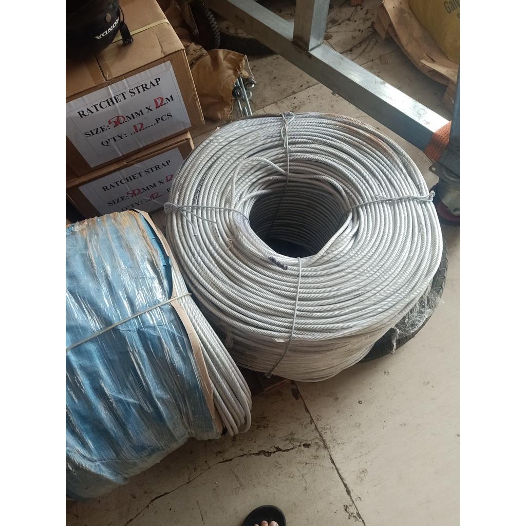 Cáp inox 304 bọc nhựa 4li, 5li, 6li cáp thép giá sỉ THÁI BÌNH VINA