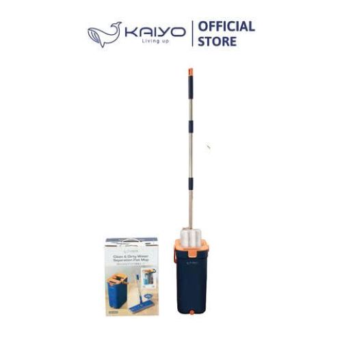 Cây lau nhà chữ nhật tách nước bẩn thông minh Kaiyo Hàng chính hãng