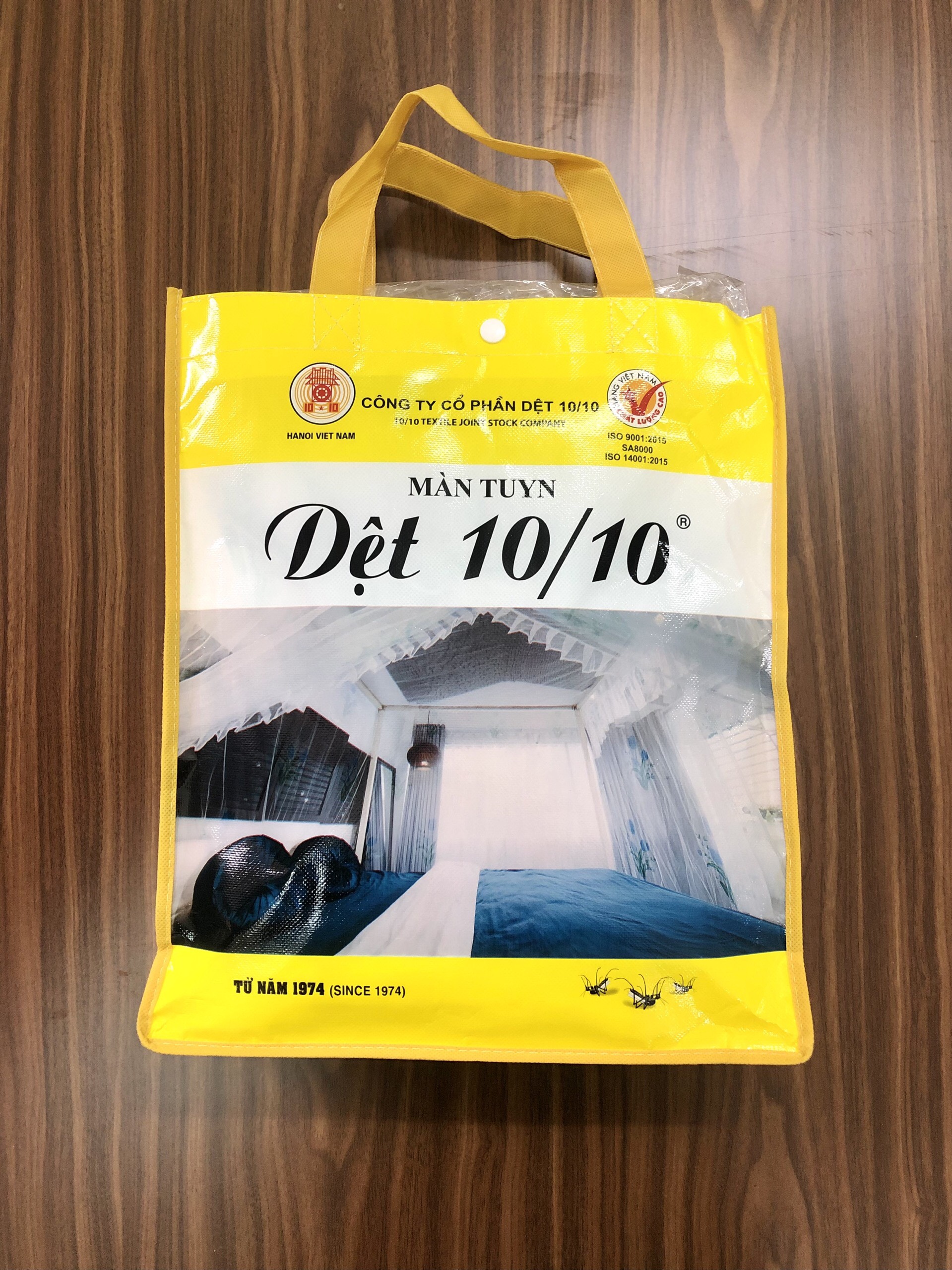 Màn mắc dây truyền thống - màn tuyn Dệt 10/10