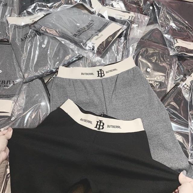 Quần legging len tăm cạp chun