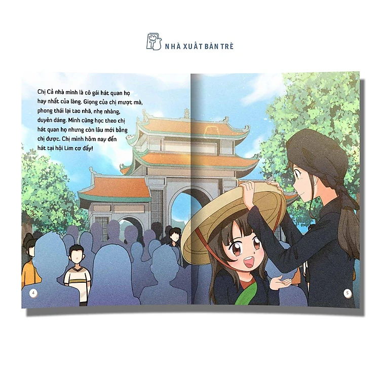 Sách Đến Thăm Thành Phố Của Em. Bắc Ninh - Ngọt Ngào Quan Họ