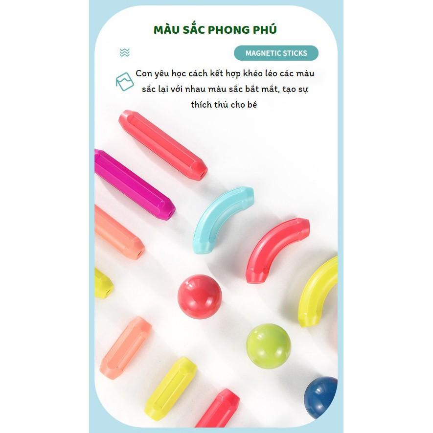ĐỒ CHƠI GHÉP HÌNH NAM CHÂM CHO BÉ YÊU MAGNETIC STICKS