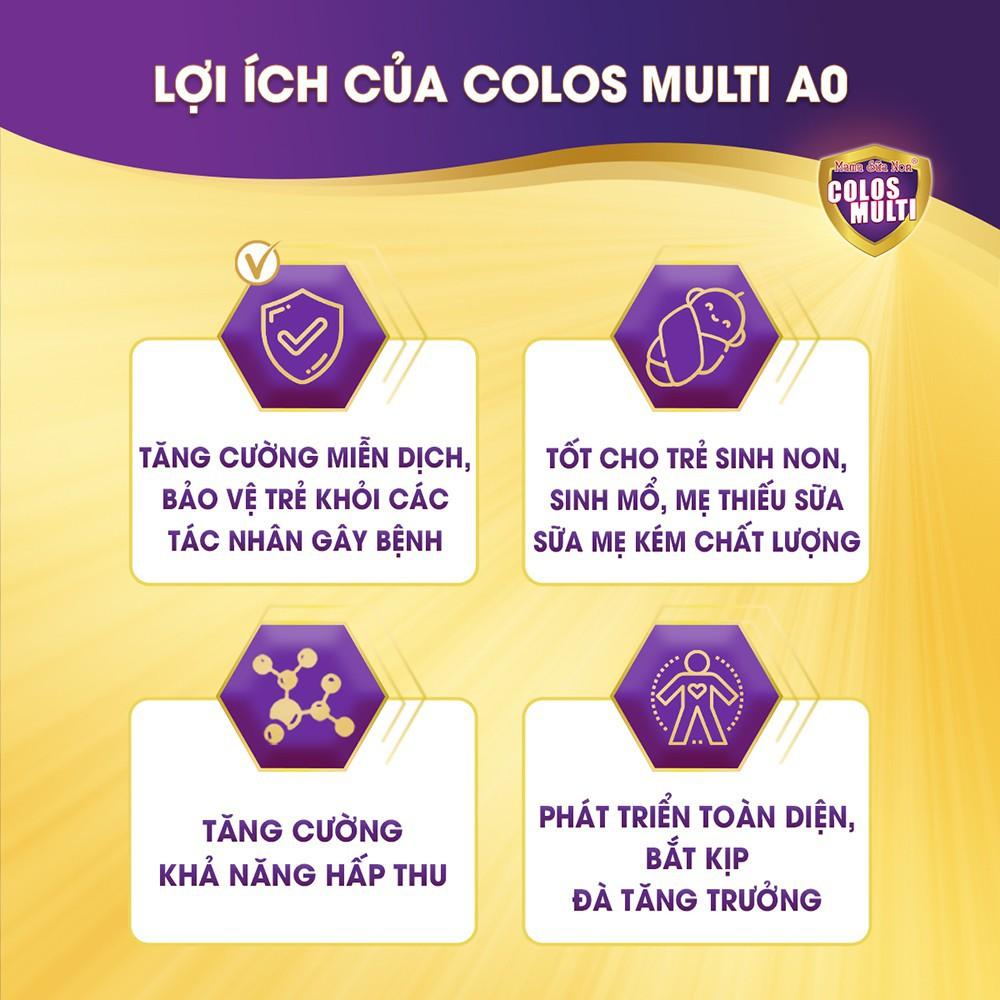 Sữa non Colosmulti A0 hộp 2 gói x 14g tăng sức đề kháng cho trẻ - MẪU THỬ