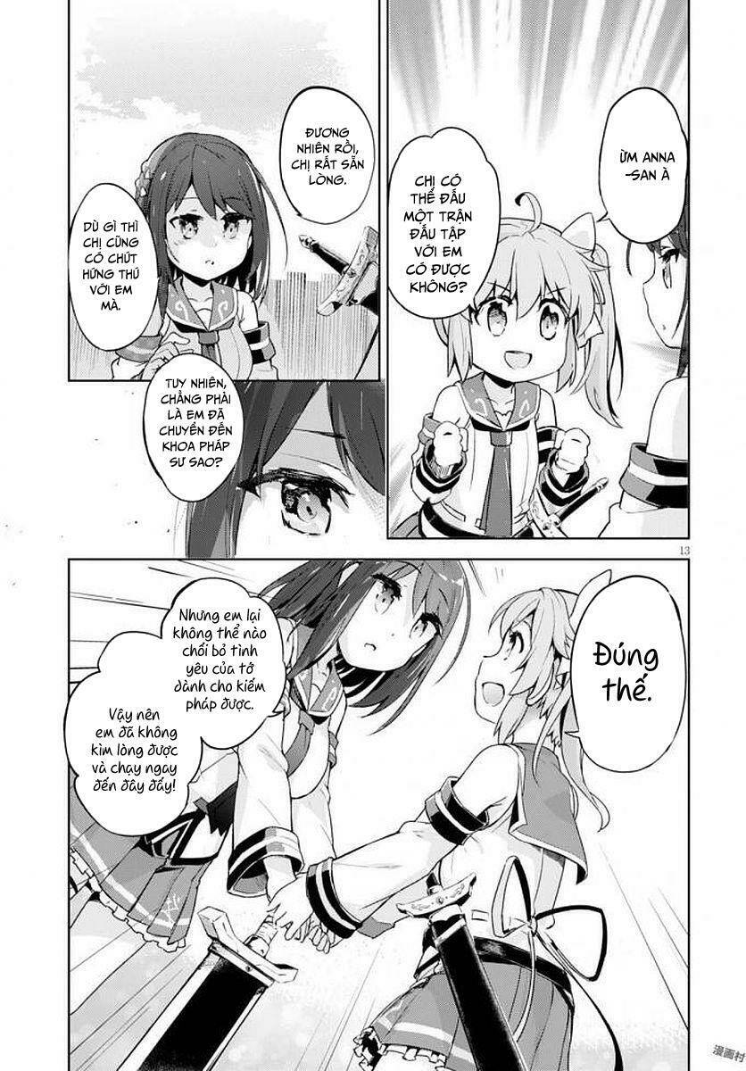 kenshi o mezashite nyugaku shitanoni maho tekisei 9999 nandesukedo!? chapter 4 16