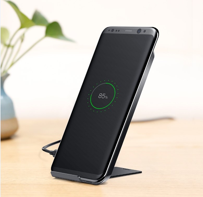 Đế sạc nhanh không dây đa năng Baseus Charging Pad - Hàng chính hãng (Đen)