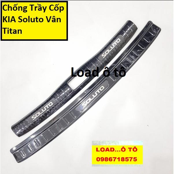 Bộ Ốp Chống Trầy Cốp Trong, Ngoài Xe KIA Soluto 2022-2019 Mẫu Titan Cao Cấp