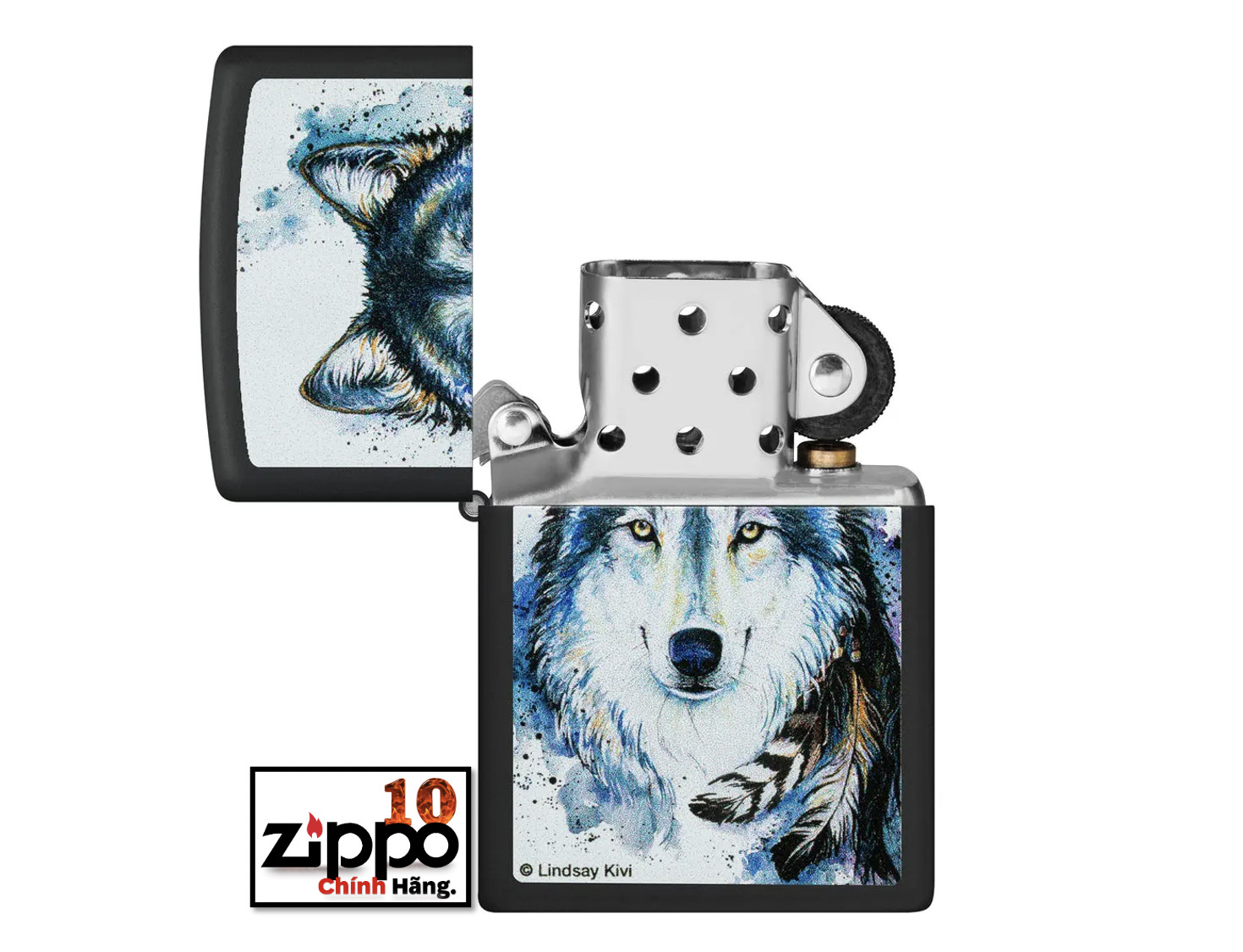 Bật lửa Zippo 48936 Lindsay Kivi - Chính hãng 100%