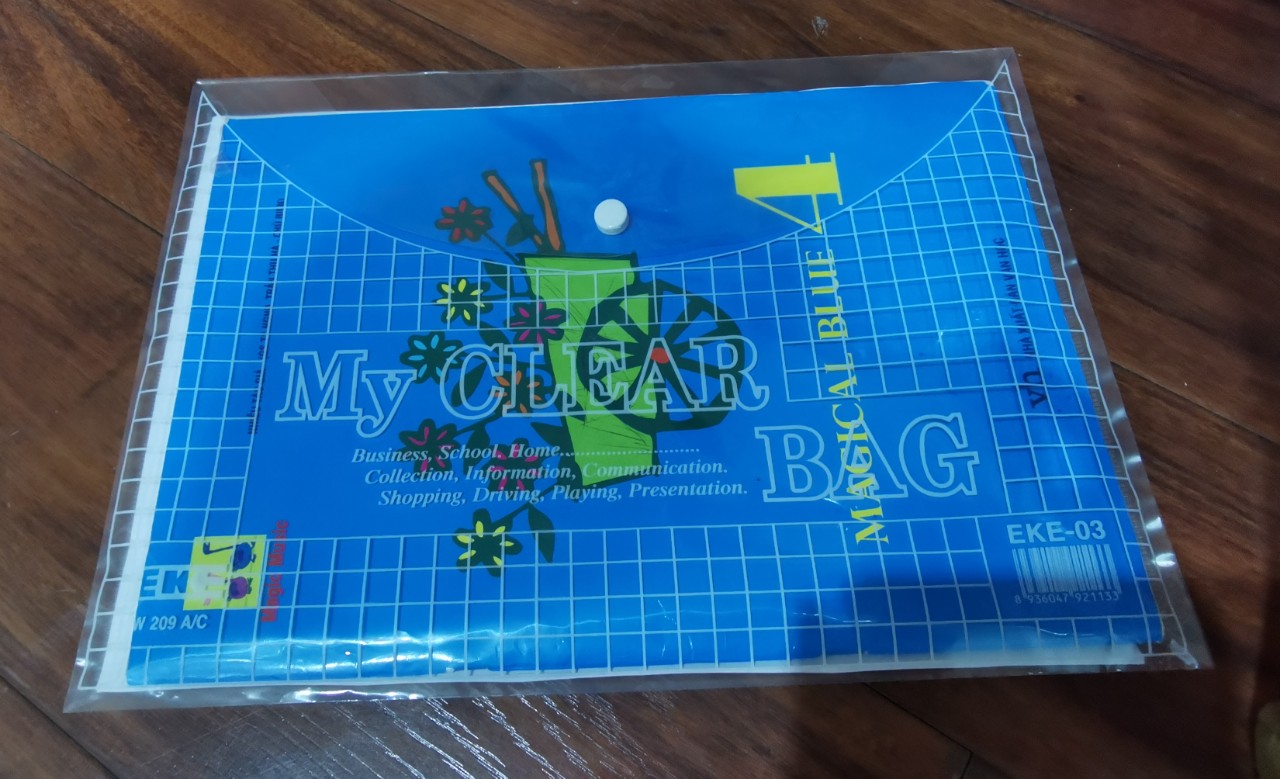 Bộ 20 túi Clear Bag EKE dầy mã EKE_01