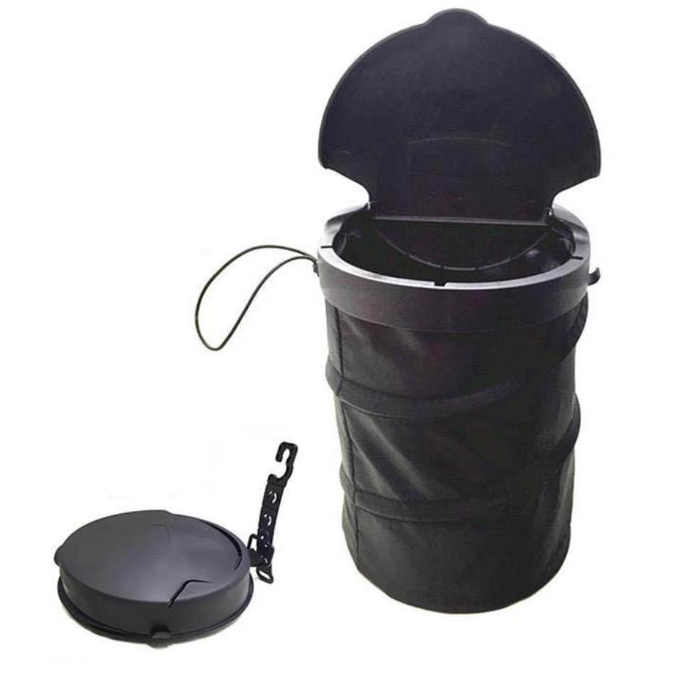 Thùng đựng rác trên xe ô tô có thể gấp lại được - Home and Garden