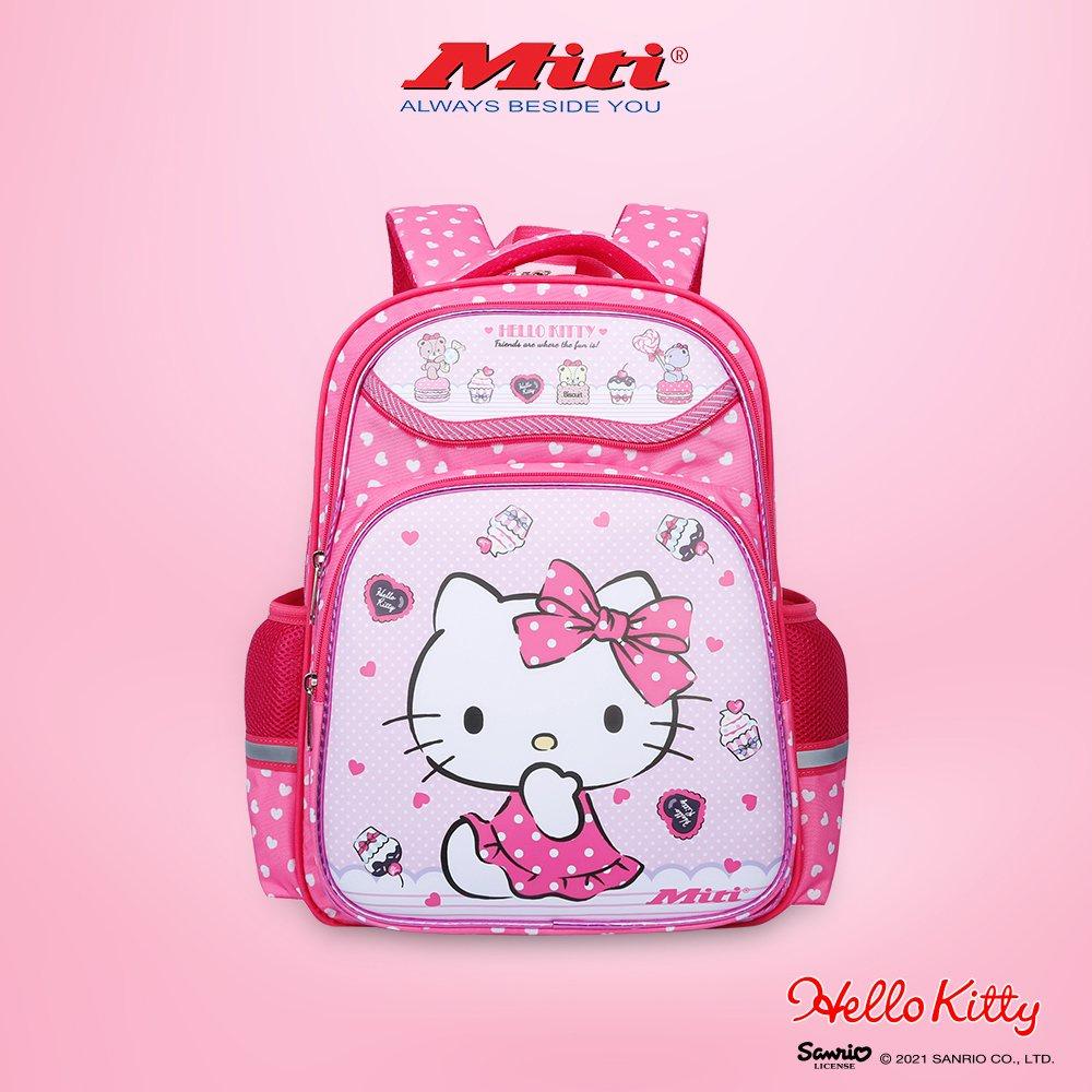 Balo Học Sinh Hello Kitty Siêu Nhẹ Dành Cho Bé Gái BL1076WL_KIT2