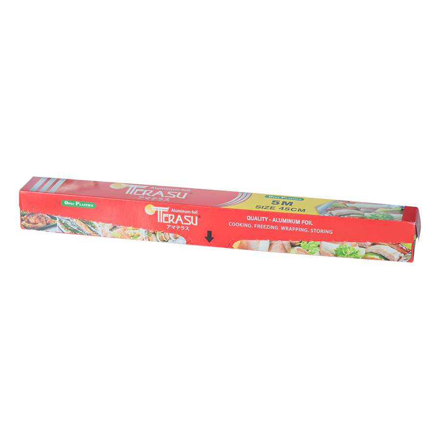 Màng Nhôm Bọc Thực Phẩm Terasu 16 Mic x 450 mm x 230m