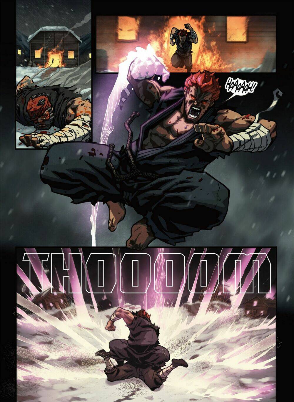 street fighter origins: akuma | cội nguồn street fighter: akuma chapter 5 17