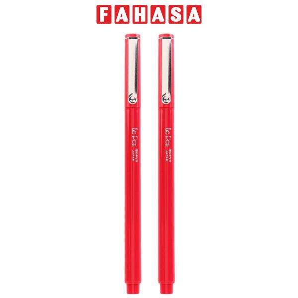 Vỉ 2 Bút Lông Màu 0.3 mm - Marvy 4300-2 - Màu Đỏ