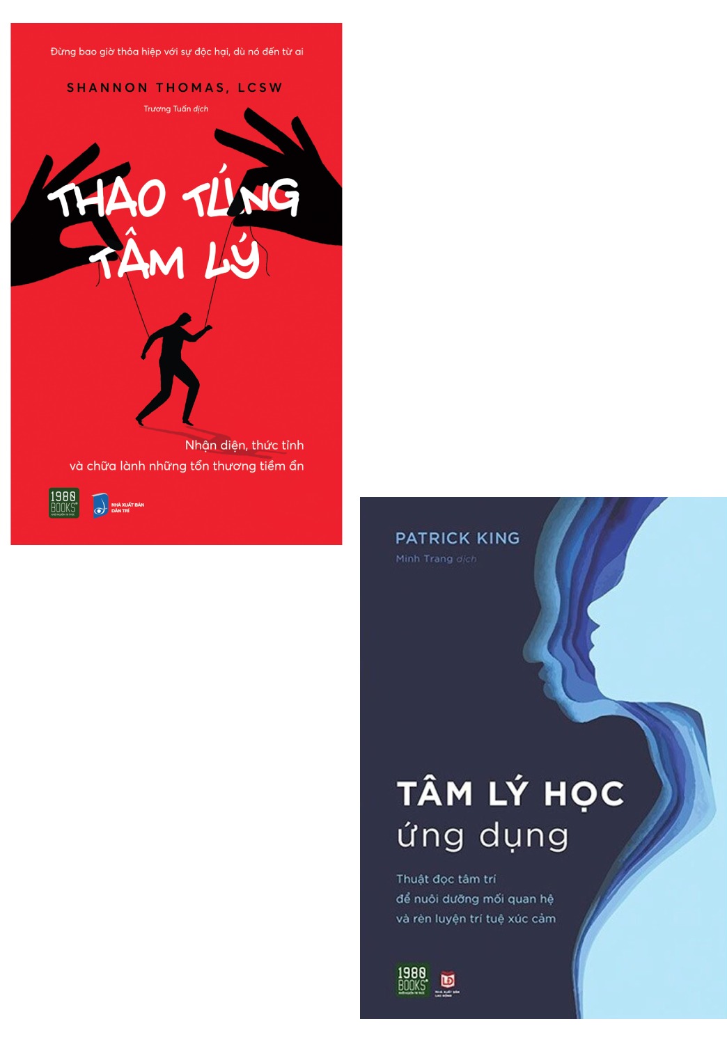 Combo Thao Túng Tâm Lý - Nhận Diện, Thức Tỉnh Và Chữa Lành Những Tổn Thương Tiềm Ẩn + Tâm Lý Học Ứng Dụng _1980