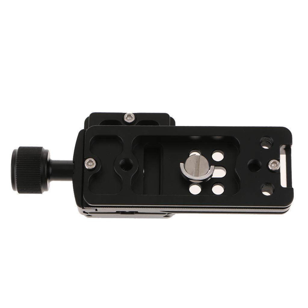 NNR100 Universal Rail Nodal Slide   Clamp 1/4 Screw for Camera