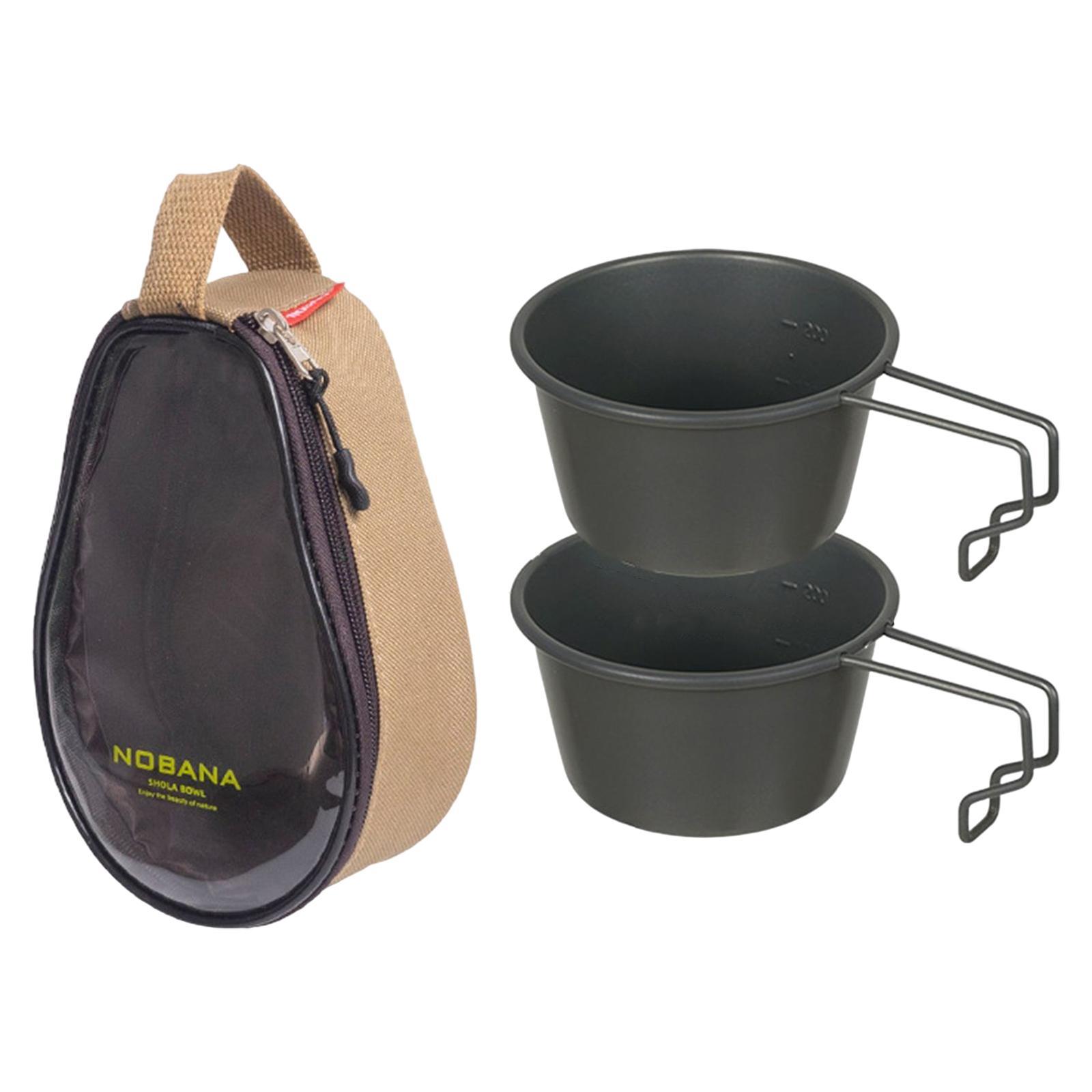 Stainless Steel Bowl, Camping Cup for Outdoor, Camping, Hiking